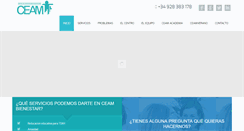 Desktop Screenshot of ceambienestar.com